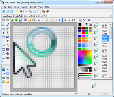 Windows 8 ArtCursors full