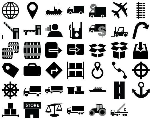 Logistics Icons