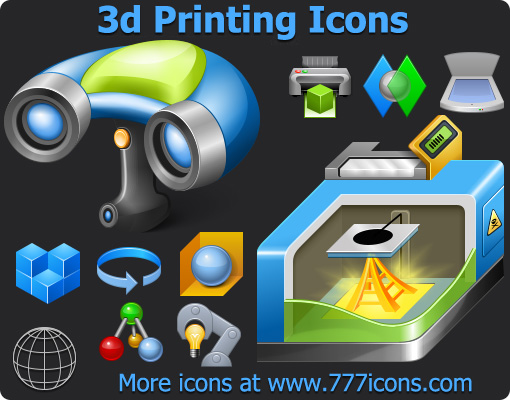 3d Printing Icons