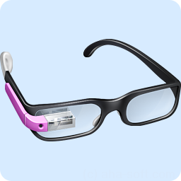 Girl Google Glasses Icon