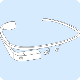 Google Glass construction Icon