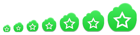 Free Green Cloud Icons - example