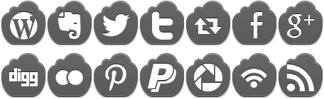 Free Grey Cloud Icons