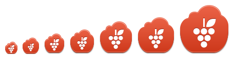 Free Red Cloud Icons - example