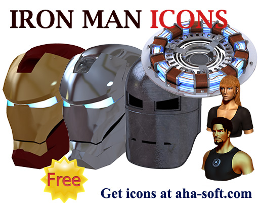 Iron Man Icons