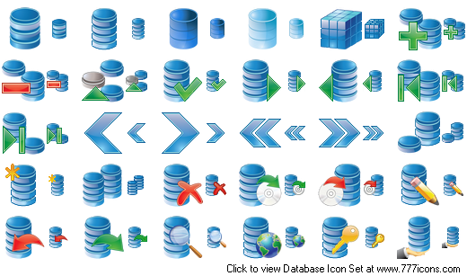 Database Icon Set
