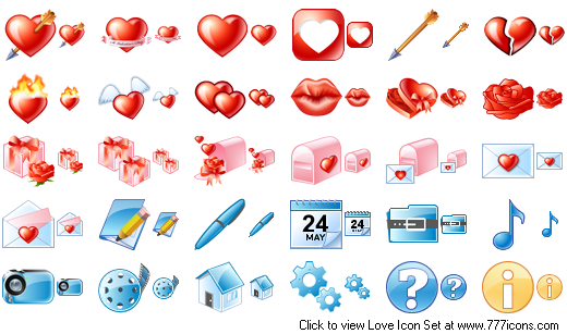 Love Icon Set