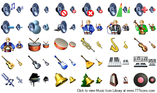 Music Icon Library