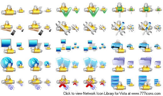 Network Icon Library for Windows 7