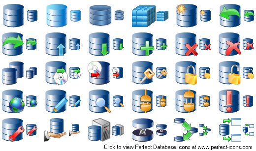 Perfect Database Icons