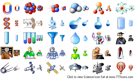 Science Icon Set