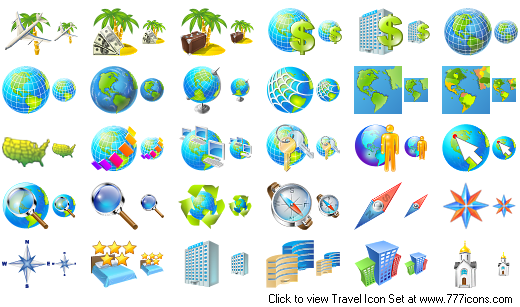 Travel Icon Set
