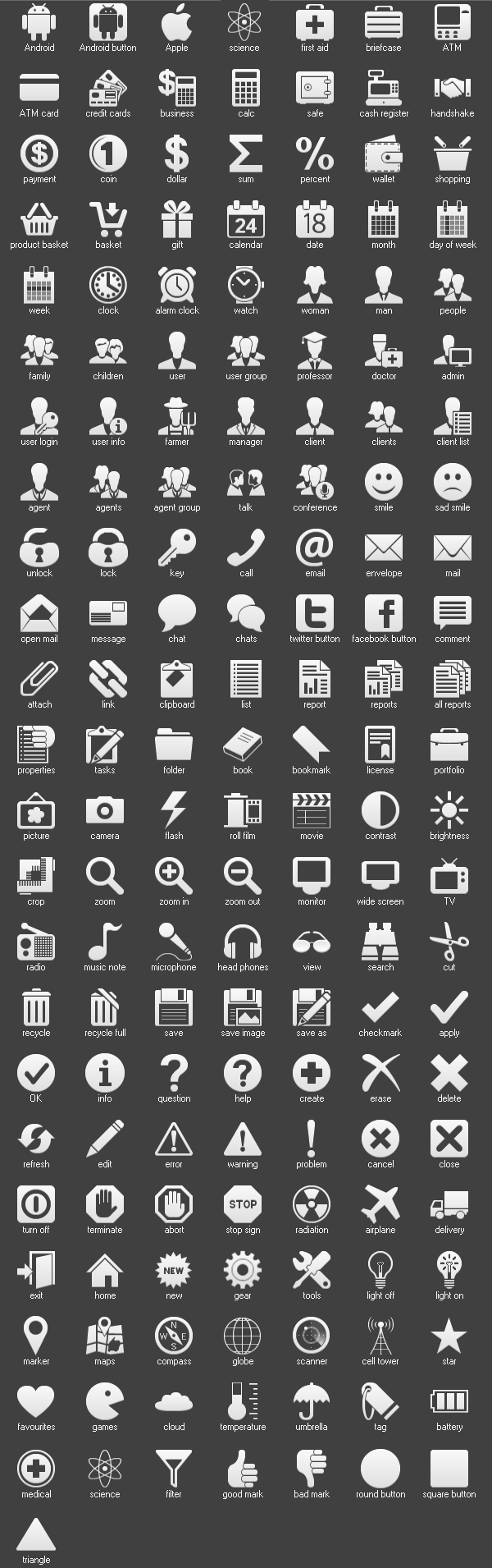 Android Dialog Icons