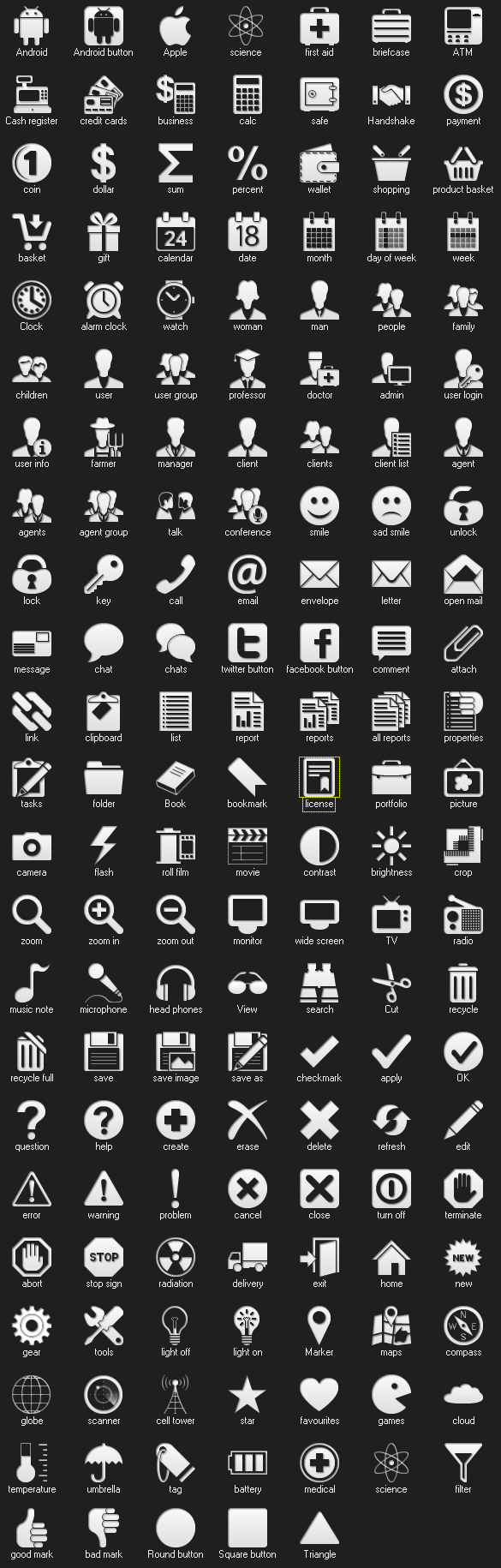 Android ListView Icons