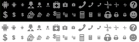 Android Status Bar Icons