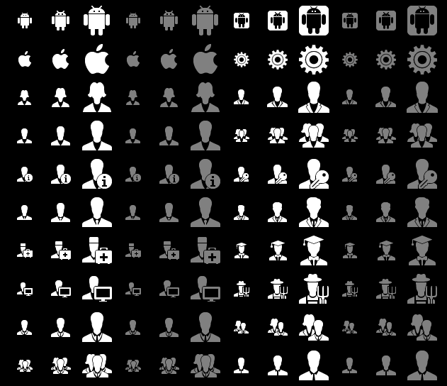 android tab icons