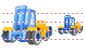 Fork-lift truck icon Fork-lift truck icons