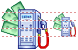 Fuel expenses icon Fuel expenses icons
