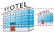 Hotel icon Hotel icons