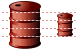 Metal barrel icon Metal barrel icons