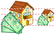 Mortgage loan icon Mortgage loan icons