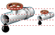 Pipe line icon Pipe line icons