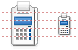 Card terminal icons