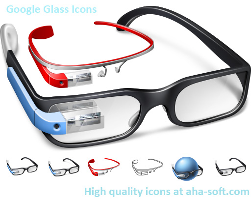  Google Glass Icons