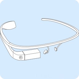 Google Glass construction icon