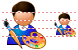 Graphic designer icons