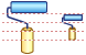 Paint roller icons