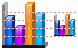 Bar chart v1 icon Bar chart v1 icons