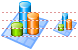 Bar chart v5 icon Bar chart v5 icons