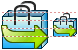 Check out bag v11 icon Check out bag v11 icons