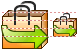 Check out bag v13 icon Check out bag v13 icons