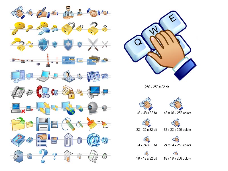 Security Icon Set 2011.1 full