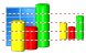 3d Balkendiagramm Icon