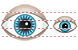 Eye icons