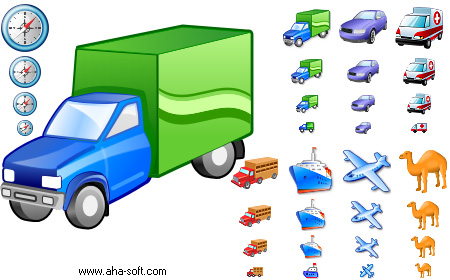 Vista Transport Icons