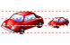 Red car icon