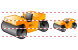 Road roller icons