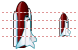 Cohete cósmico Icon